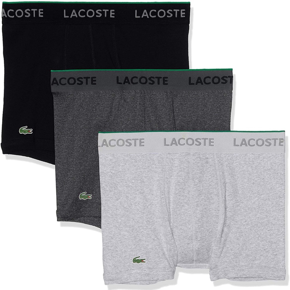 🎉HP🎉Lacoste Essentials 3 Pack Trunks - Picture 4 of 4